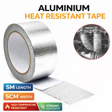 Silver Exhaust Heat Wrap