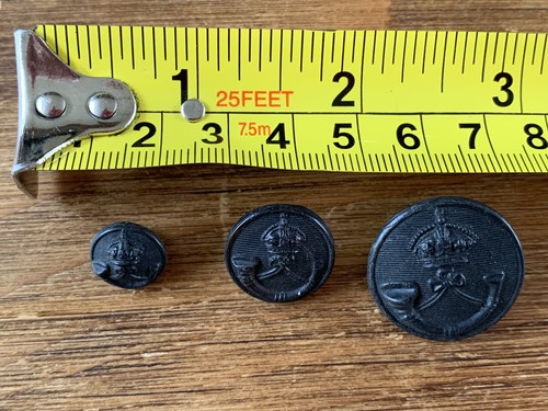 Rifle brigade army buttons - rifle,