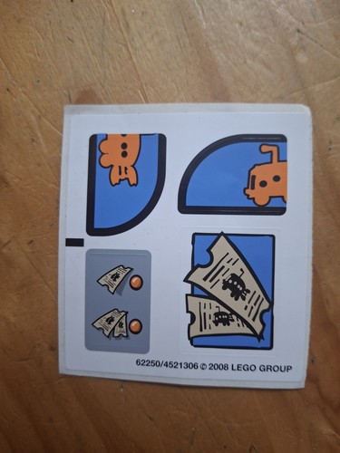 Lego spongebob sticker sheet - sticker,