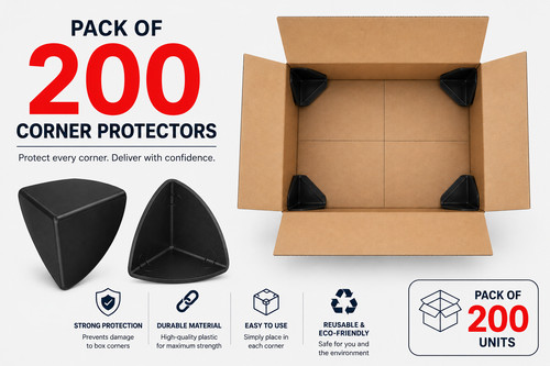 200x corner protectors plastic - 200x,