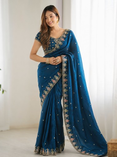 Designer saree ethnic - designer,