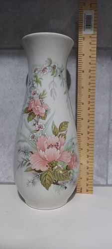 Melba ware vase floral pattern - melba,
