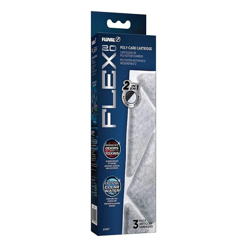 Fluval flex poly carbon - 2.0,