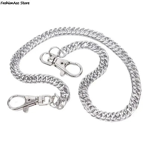 Heavy duty punk wallet - wallet, chain