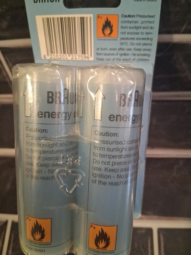 Braun gas energy cells - braun, x4