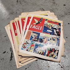 52x Eagle Comic V06 Full Year 1955 Set Collection Lot