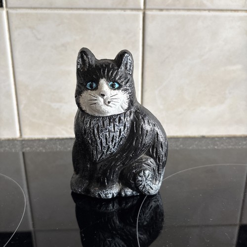 Vintage cast iron cat - iron,
