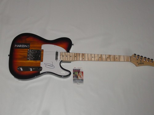 Adam levine signed sunburst - adam,