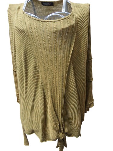Kekoo jumper size ii - jumper, ochre