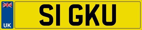Sick car registration number - sick,