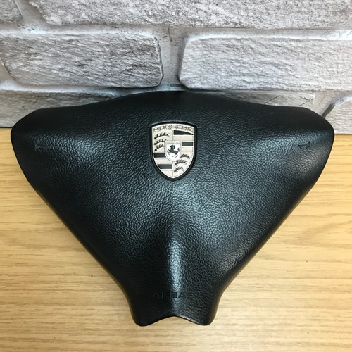 Genuine porsche black steering - black,