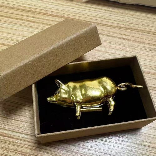 Pig mini tape measure vintage - pig,
