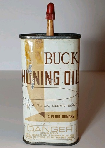Old vintage buck knife - buck, oil