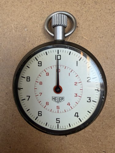 Heuer stop watch - heuer,