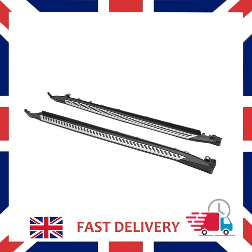 Side step bars black - step,