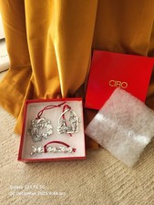 Vintage Pewter Nativity Ornament Seagull Pewter Canada christmas and two others