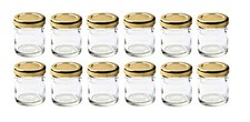 12 42ml Mini Jam Jar Breakfast
