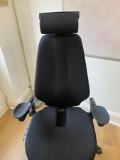 Orthopaedic RH Logic 400 with Coccyx Cut Out and 8R3D Relax Arms office chair