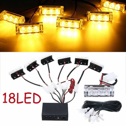 18led amber strobe - 18led,