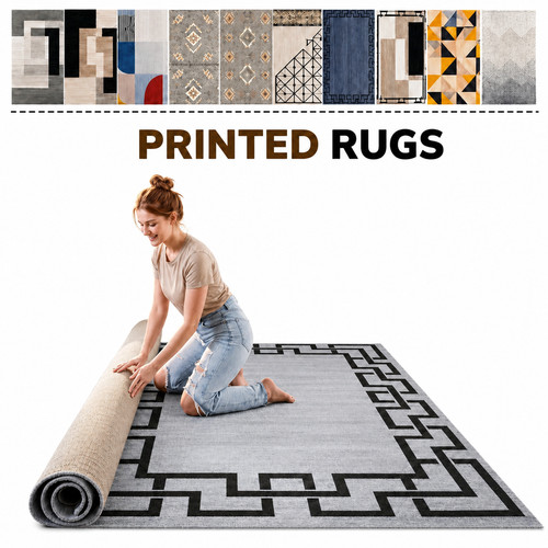 Large living room - large, rugs