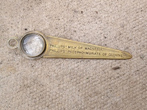 Antique phillips milk - milk, of
