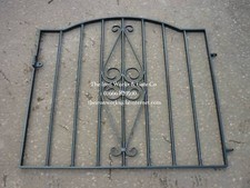 # STROUD METAL GARDEN GATE 36" op x 3ft H MADE TO MEASURE WROUGHT IRON BESPOKE