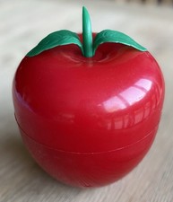 Red Apple Ice Bucket Vintage
