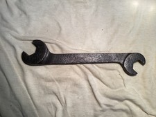 old vintage N.I.cold open ended spanner