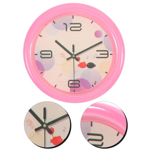 Set miniature pink resin - of,