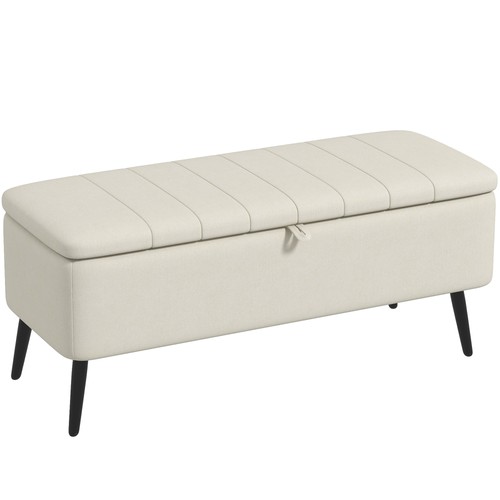Homcom storage ottoman - homcom, bench