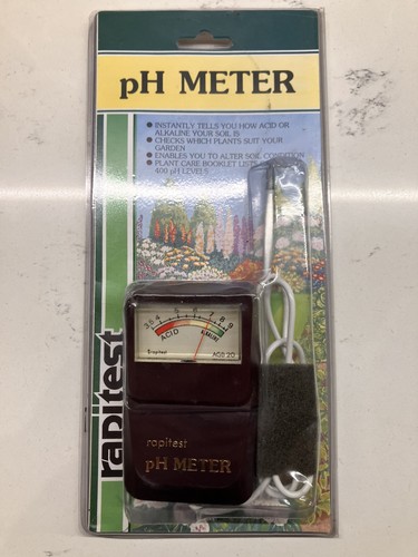 Vintage new box rapitest ph - vintage, in