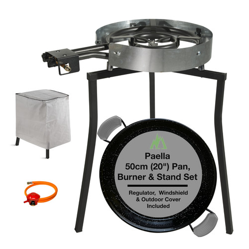 Paella pan set - paella, set.