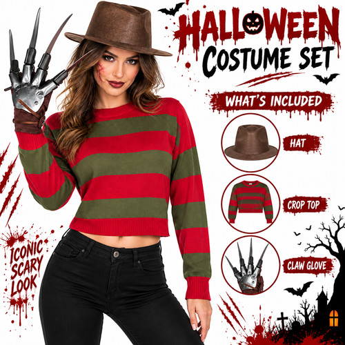 Womens nightmare dream costume - womens,