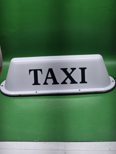 Taxi cab roof - taxi-, sign