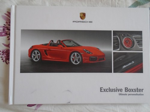 Porsche boxster exclusive - porsche,