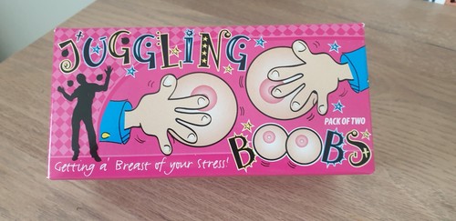Juggling boobs stress reliever - boobs,