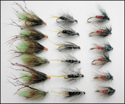 Wet trout flies pack - trout, 18