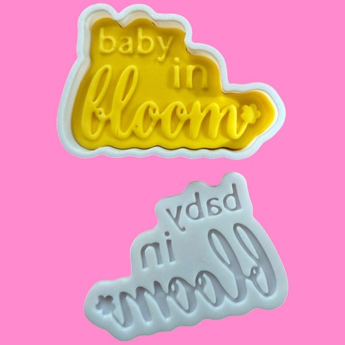 Baby bloom cookie cutter - in,