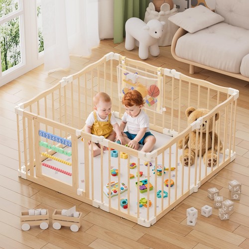Wooden baby playpen 50 - baby,
