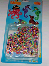 Hama Mini Beads Under The Sea Pack Gift Set Pegboards Activity damaged packaging