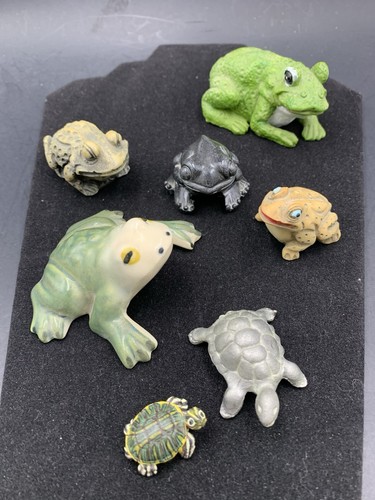 Vtg frogs toads turtles - 7,