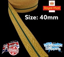 Mylar braid Gold trim"Size