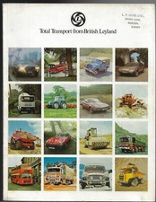 British Leyland 1977 UK Market