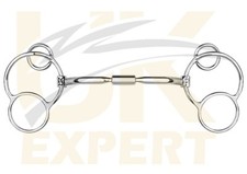 Uk Expert Universal 6 Ring Gag Comfort Barrel Bits, New Myler Snaffle Action Bit