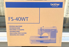 BROTHER FS40WT FREE MOTION COMPUTERISED EMBROIDERY & QUILT SEWING MACHINE *BNIB*