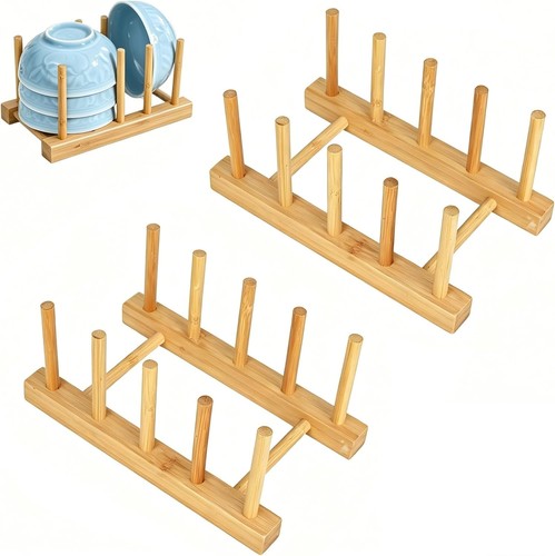 Wooden plate rack - 2, |