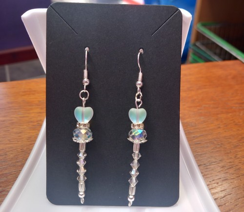 Handmade clear fogged glass - handmade,