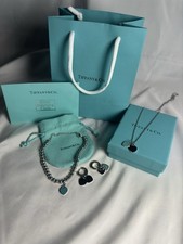 Set Tiffany & Co. originale in argento 925 – Collana, Bracciale e Orecchini