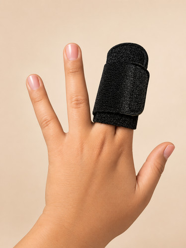 Double finger splint support - double,