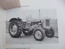 Zetor 3011 tractor  made in Czechoslovakia reported on by NIAE on 412 AND 397